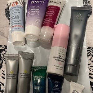 Brand new skin care mini size items
